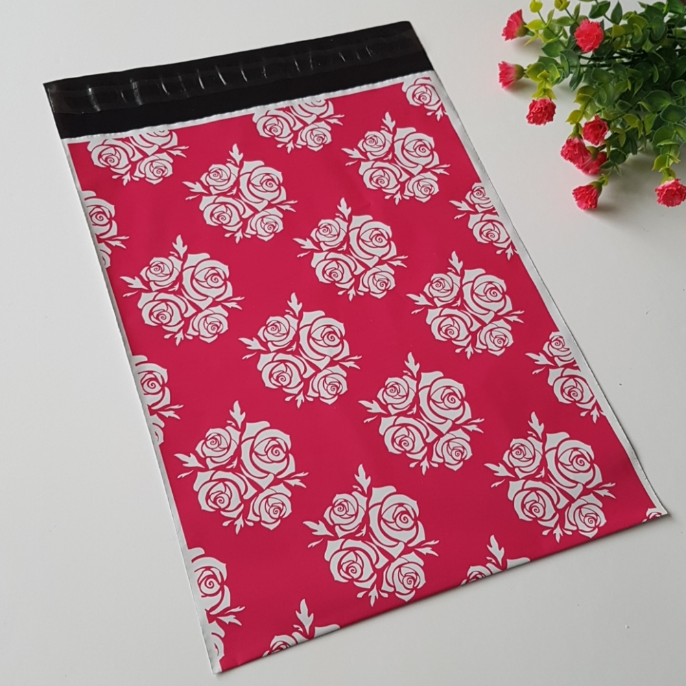10 pcs Rose Pink Poly Mailers 10"x13" inch
